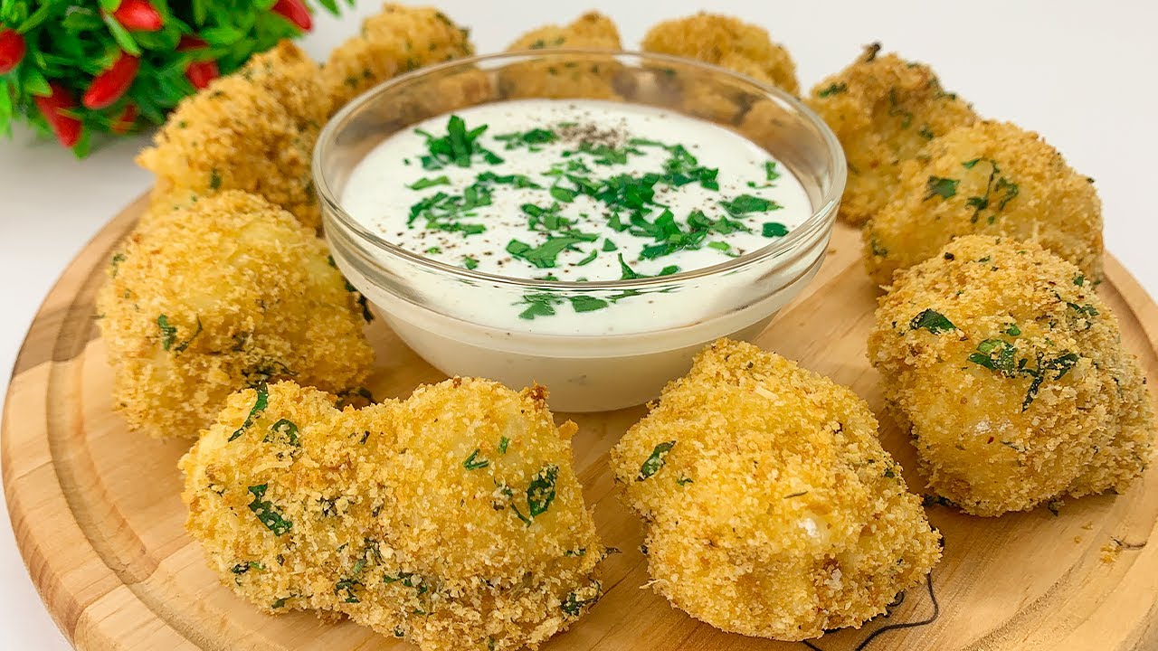Цветная капуста лучше мяса! Полезная и хрустящая запеченная цветная капуста