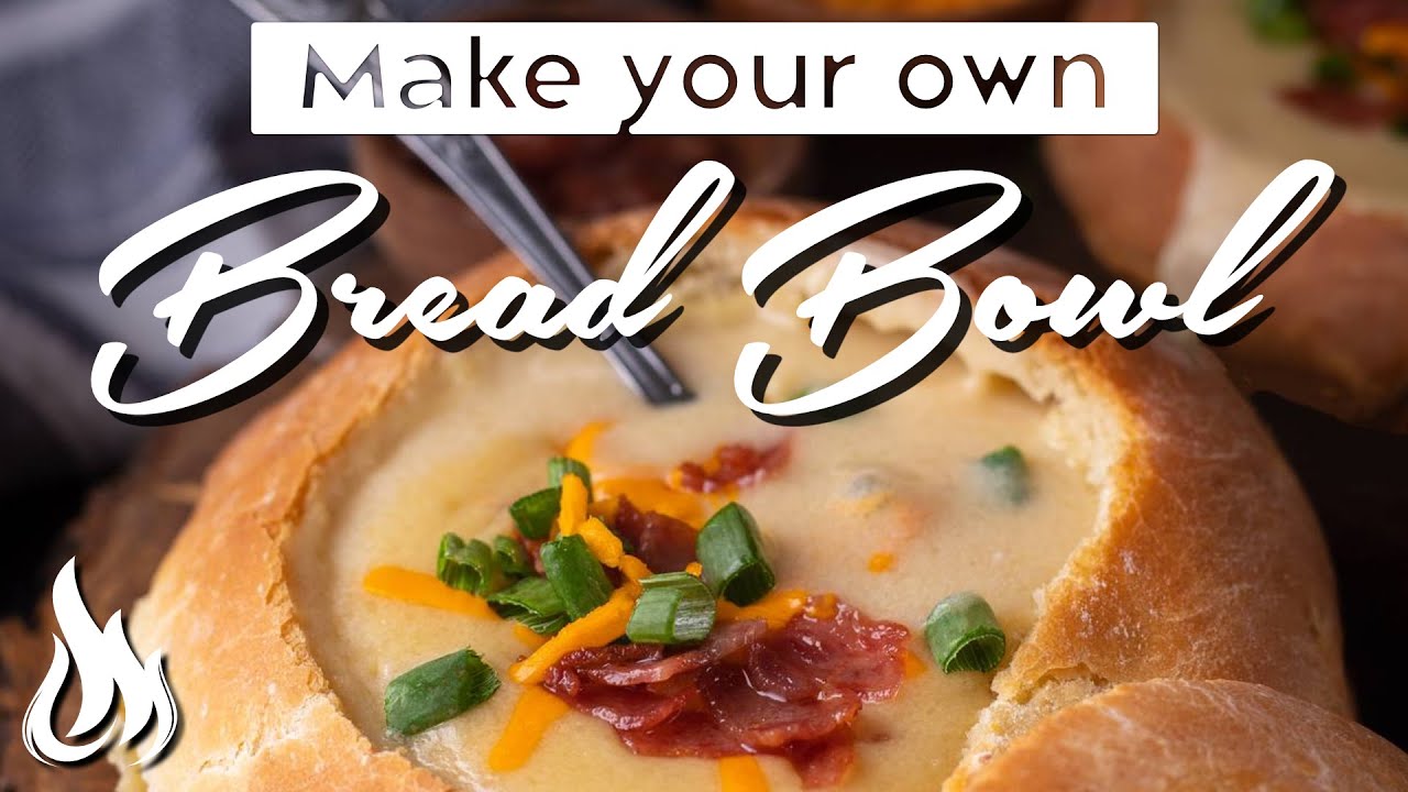 Make Bread Bowls in 20 Minutes | SUPER SIMPLE Bread Bowl