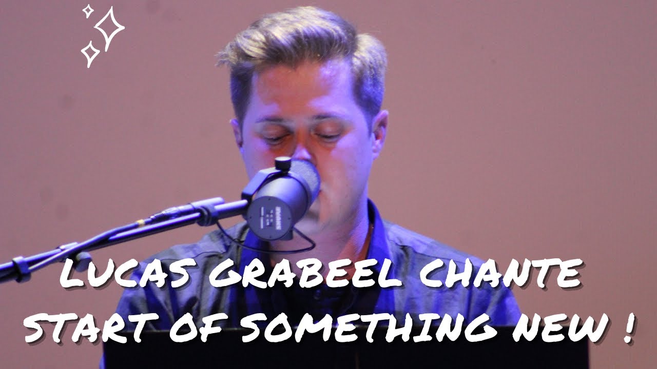 Lucas Grabeel chante Start of Something New d'High School Musical !