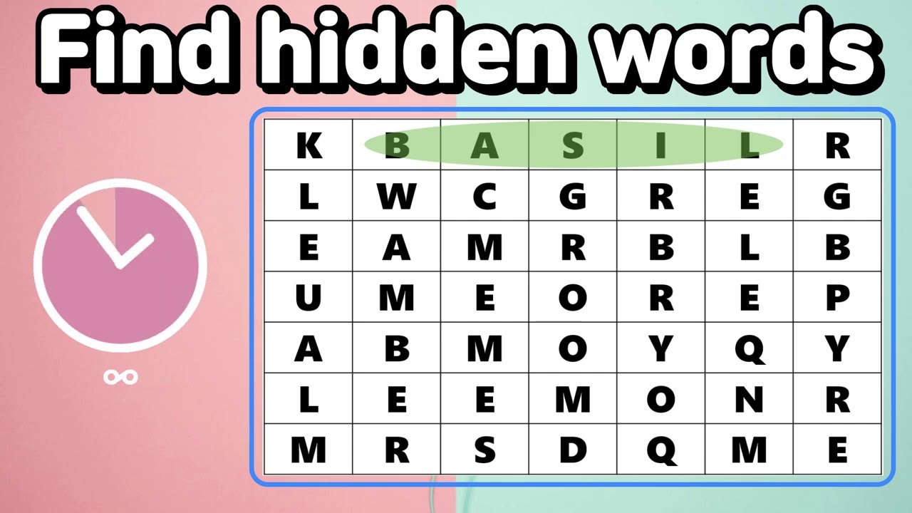 find hidden words 👀 3 hidden words 💖 word puzzle #quiz #braingames #puzzlegame