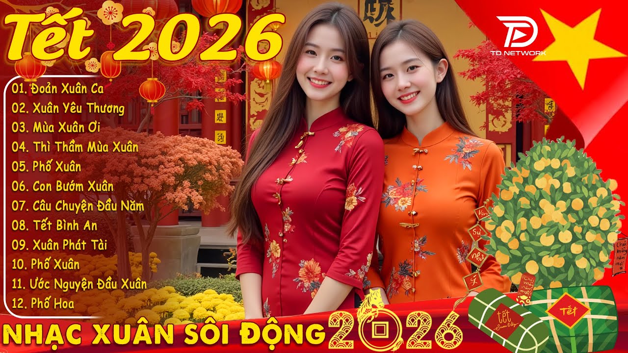 Nhạc Tết 2026 EDM Hay Nhất - 15 Bản Nhạc Xuân 2026 REMIX Mở Nghe May Mắn Cả Năm - Chào Xuân Bính Ngọ