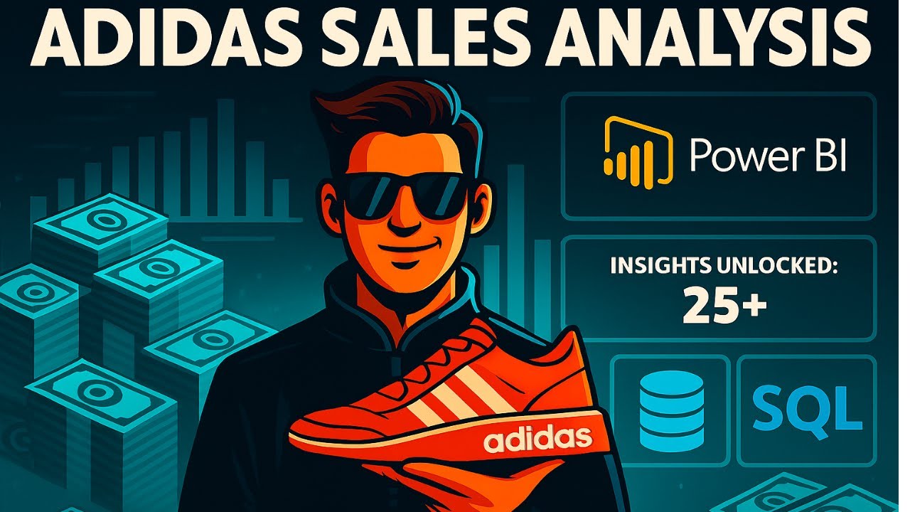 Build a Complete SQL + Power BI Dashboard | Adidas Sales Data Analytics Project