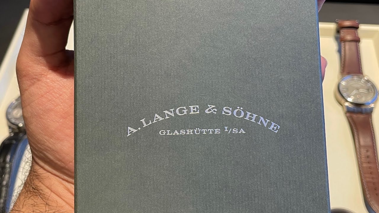 Searching For My Grail Watch (Part IV): Picking Up My A. Lange & Sohne - Lange 1 Rose Gold (191.032)