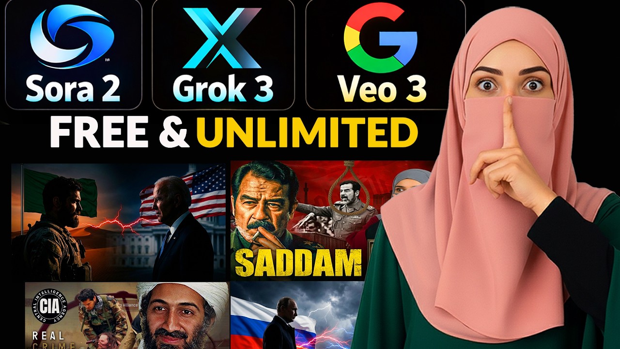 Stop Paying for AI Tools! Get Free Access to Sora 2, Grok 3 & Google Veo 3 (Full Guide)