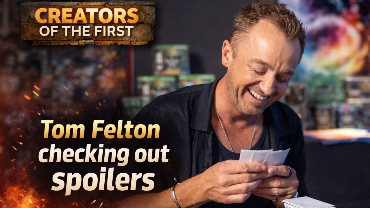 Spoilers!  From Tom Felton's Call Of The Stones! 📱