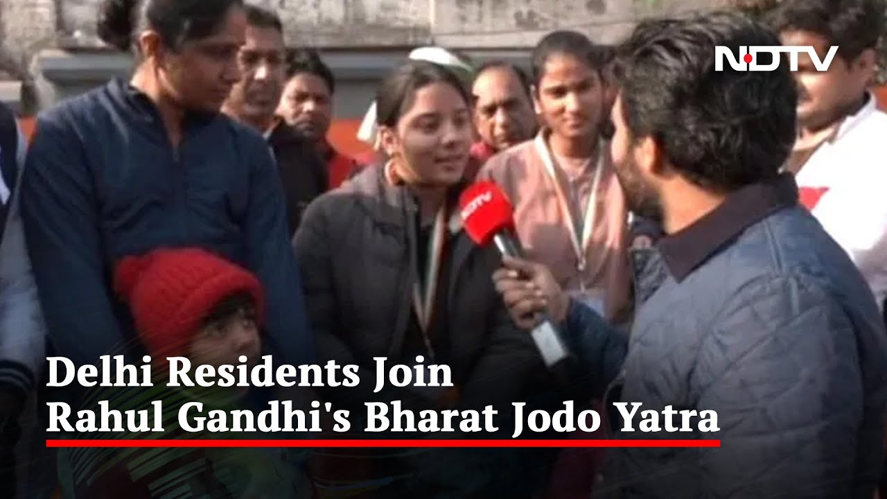 Delhi Residents Join Rahul Gandhi's Bharat Jodo Yatra. They Say...