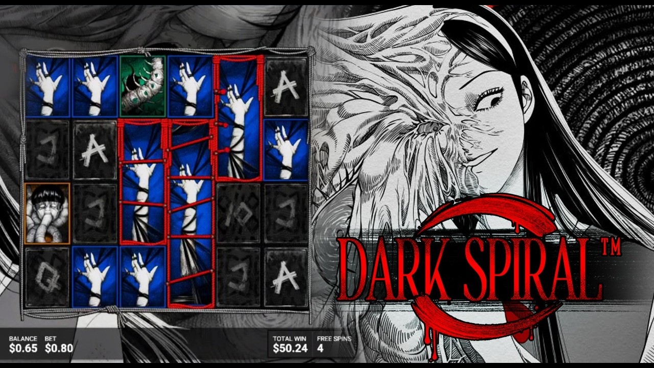 Множество бонусных покупок в новом жутком слоте Dark Spiral!