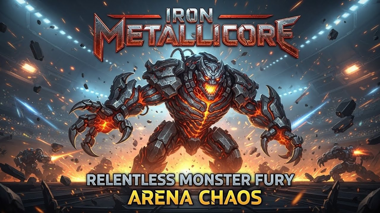 ⚡ METALICORE | The Firestorm Awakens 🔥 Relentless Monster Fury Arena Chaos