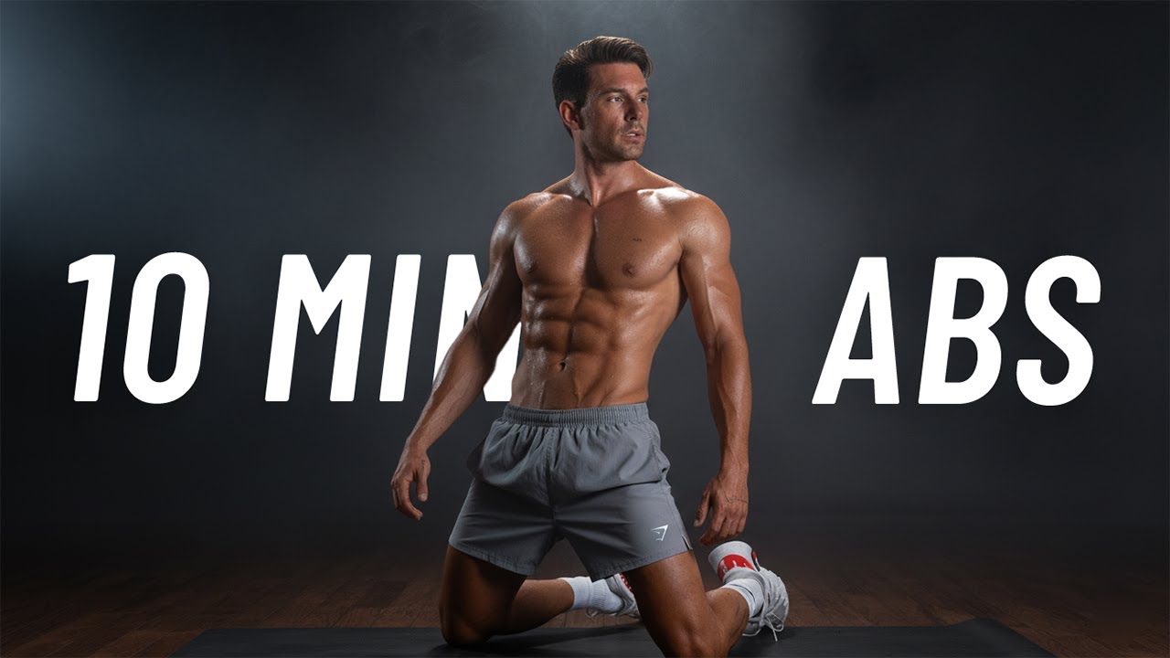 10 MIN AB WORKOUT - Six Pack Abs At Home (No Equipment)