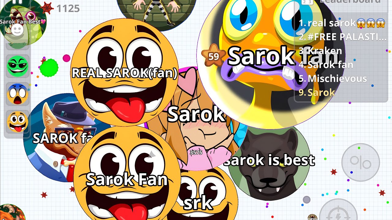 DESTROY SERVER - PLAYING WITH FANS 😍 (AGARIO MOBILE)