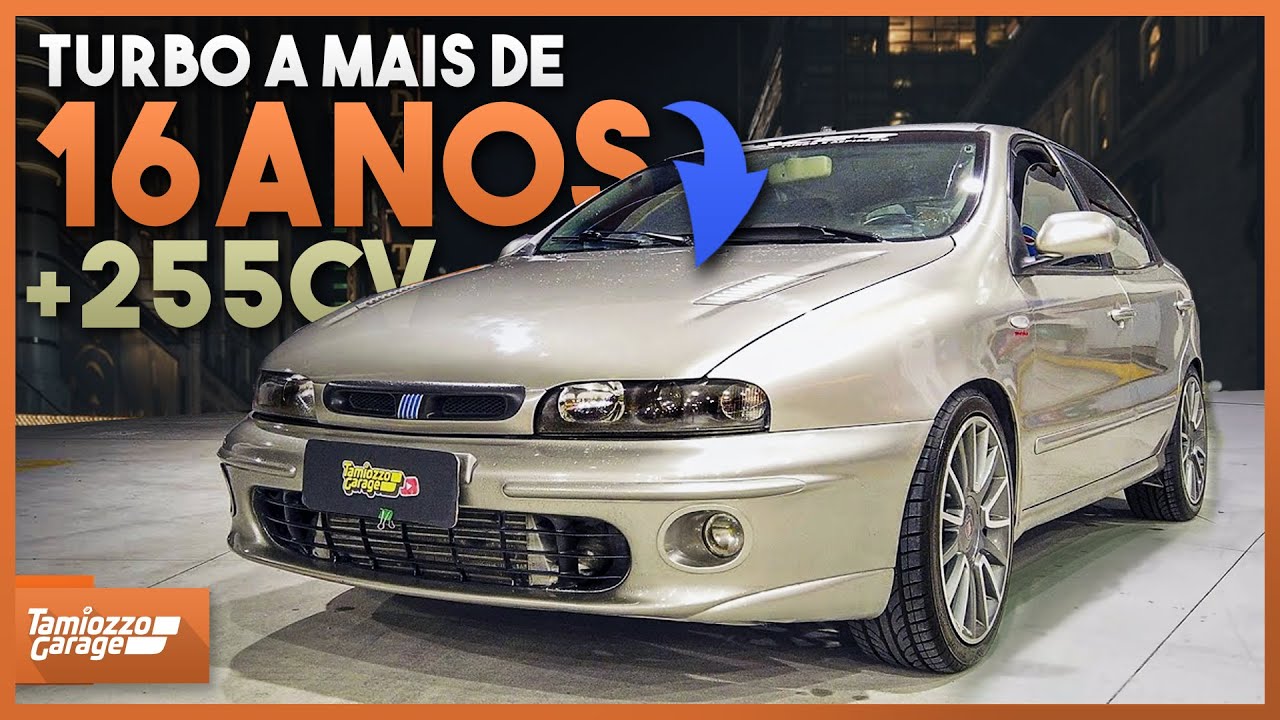FIAT BRAVA 1.6 16V TURBO - BRAVA TURBO FORJADA COM MAIS DE 250CV COM TUDO QUE HÁ DE MELHOR!