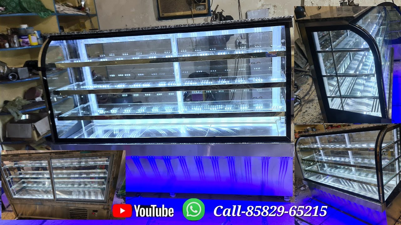 New Sweet Display Counter Misty Showcase Bakery Counter manufacturers Kolkata Call 8582965215