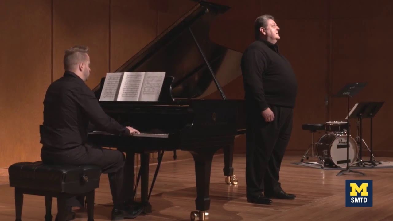 U-M Vocalist Stanford Olsen Performs 