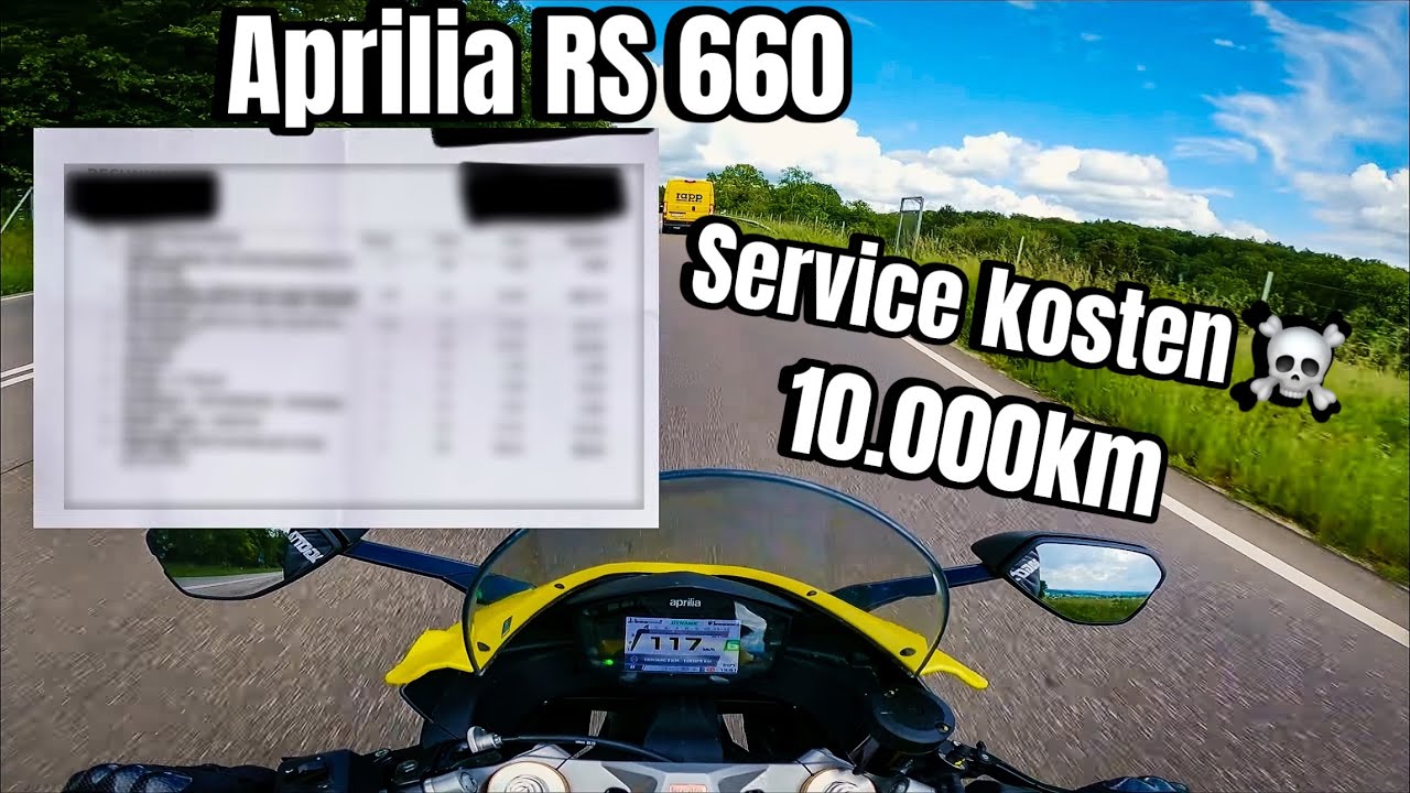 Aprilia RS660 // 10tkm service kosten