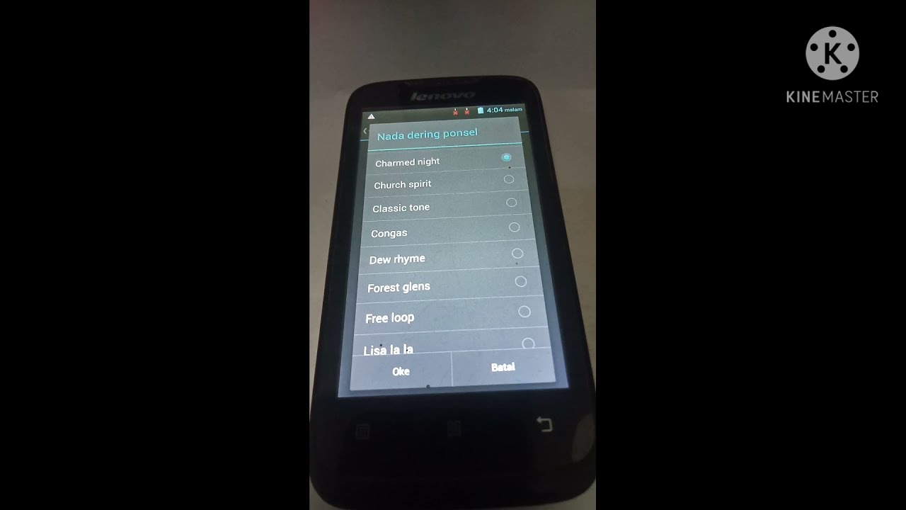 Lenovo A369i original ringtone