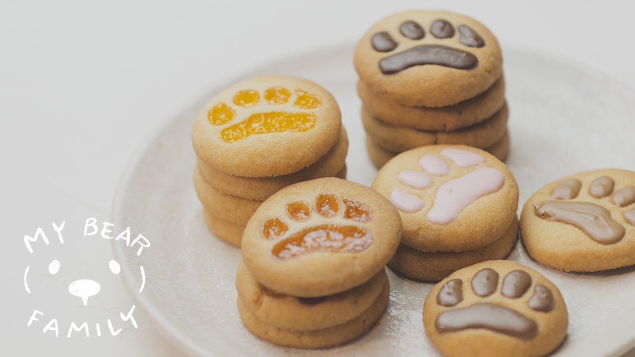 Tiger Paw Thumbprint Cookies (Kulleraugen) 虎掌小餅乾