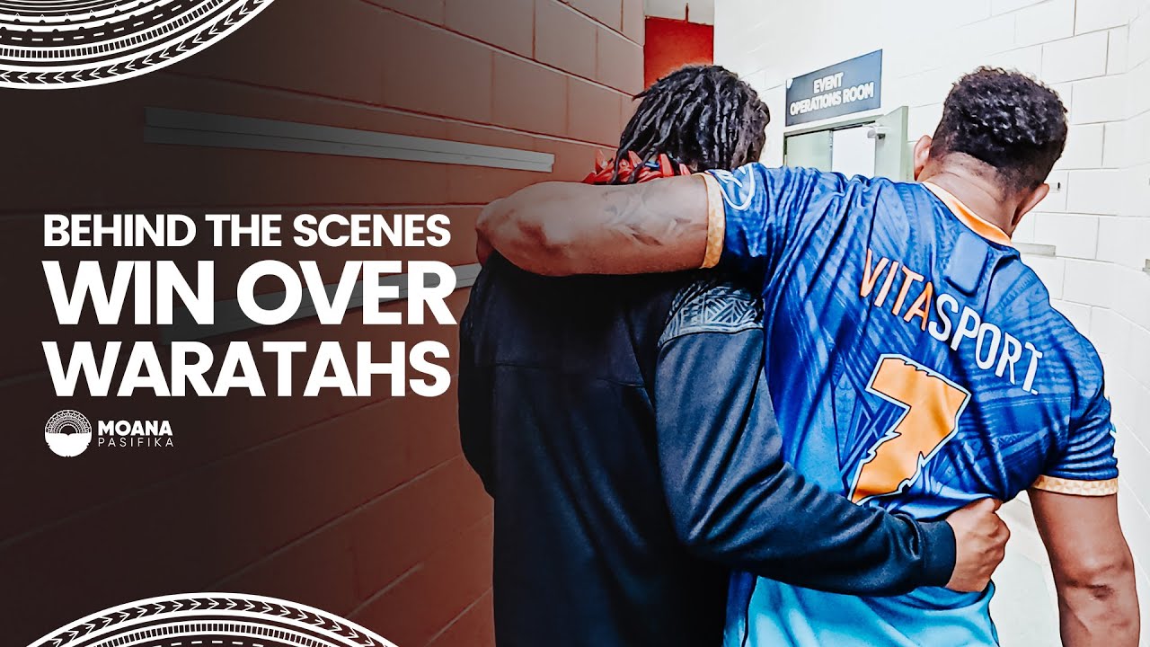 Behind the scenes in history-making win over Waratahs  | Moana Pasifika VLOGS | Super Rugby Pacific