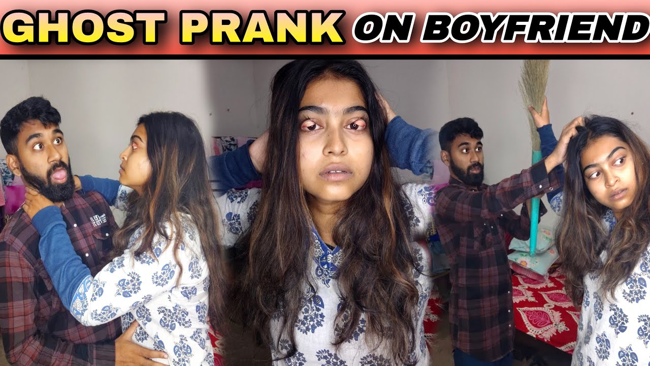 Ghost Prank On Boyfriend 💀 In Bengali | Bengali Prank Video @werosmcouple 