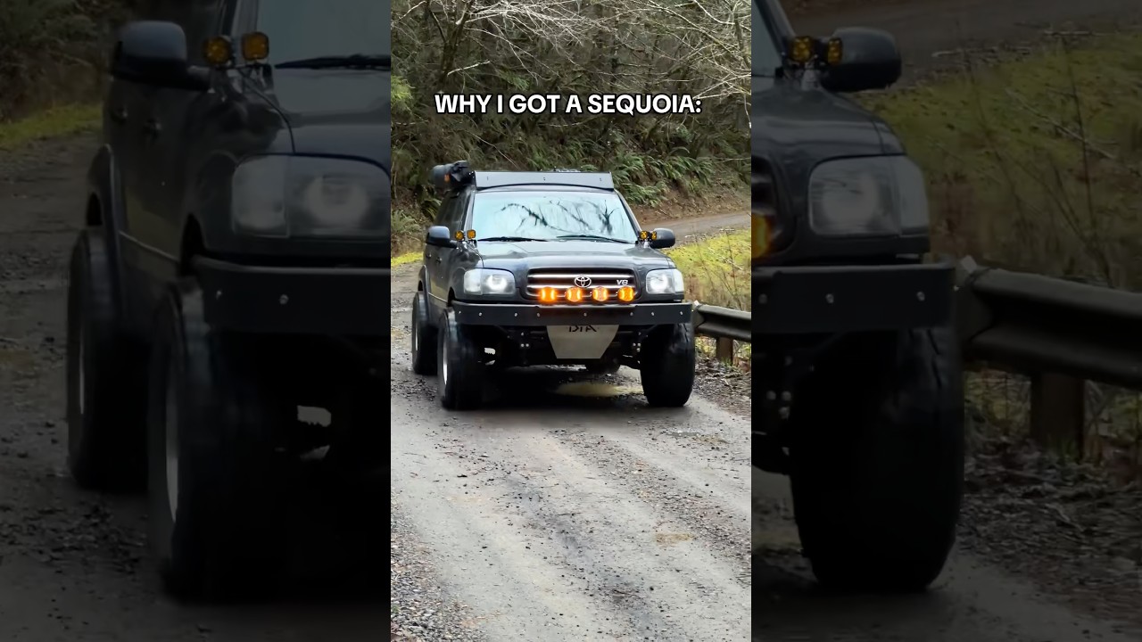 The BEST Budget Overlanding Rig! #1stgensequoia #overlanding #toyotasequoia