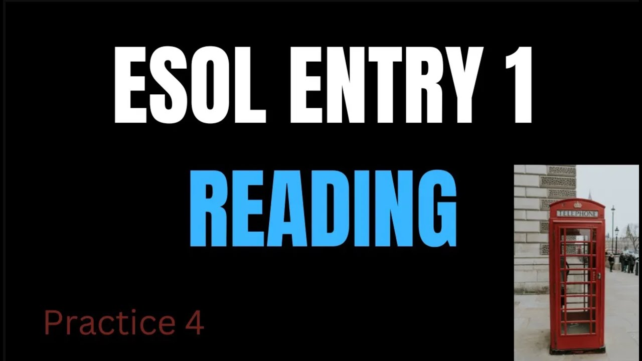 ESOL skills for life Entry 1 Pearson writing practice 4