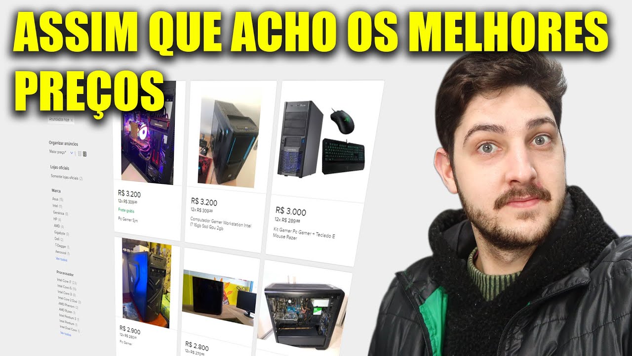 MINHA T&Aacute;TICA PRA ENCONTRAR HARDWARE BARATO NO MERCADO LIVRE