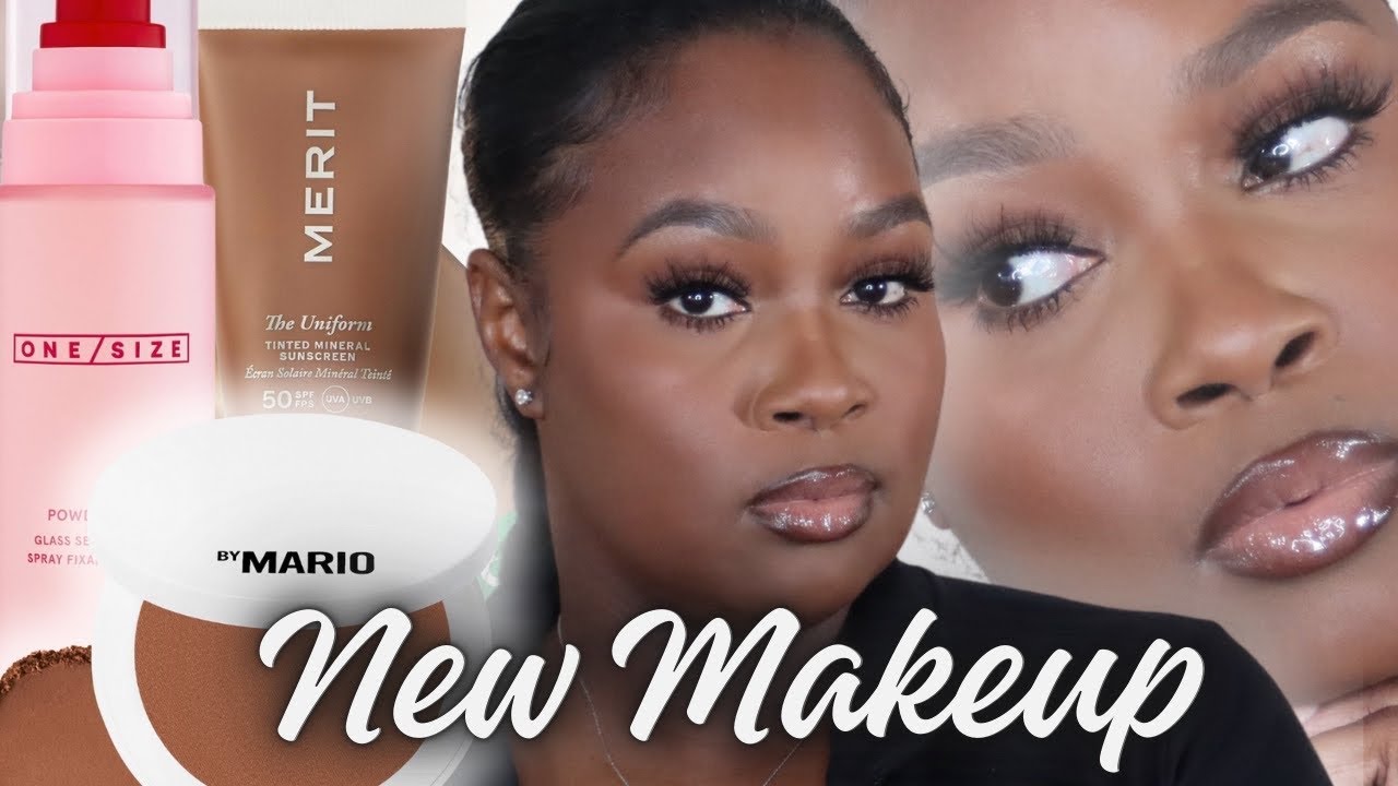 NEW! Makeup By Mario Soft Sculpt Powder Bronzer ft. Merit The Uniform Tinted Mineral Sunscreen
