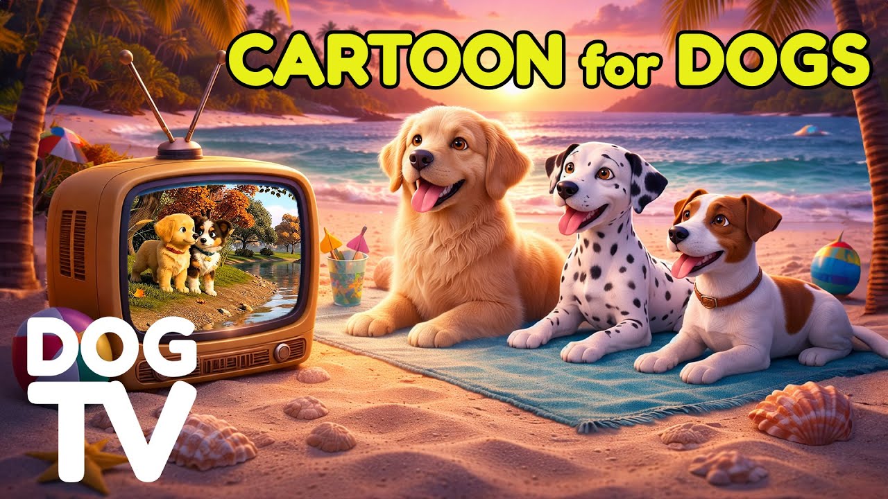 Cartoons for Dogs to Watch: Ultimate Home Alone Anti-Anxiety Solution | Calming Music for Dogs