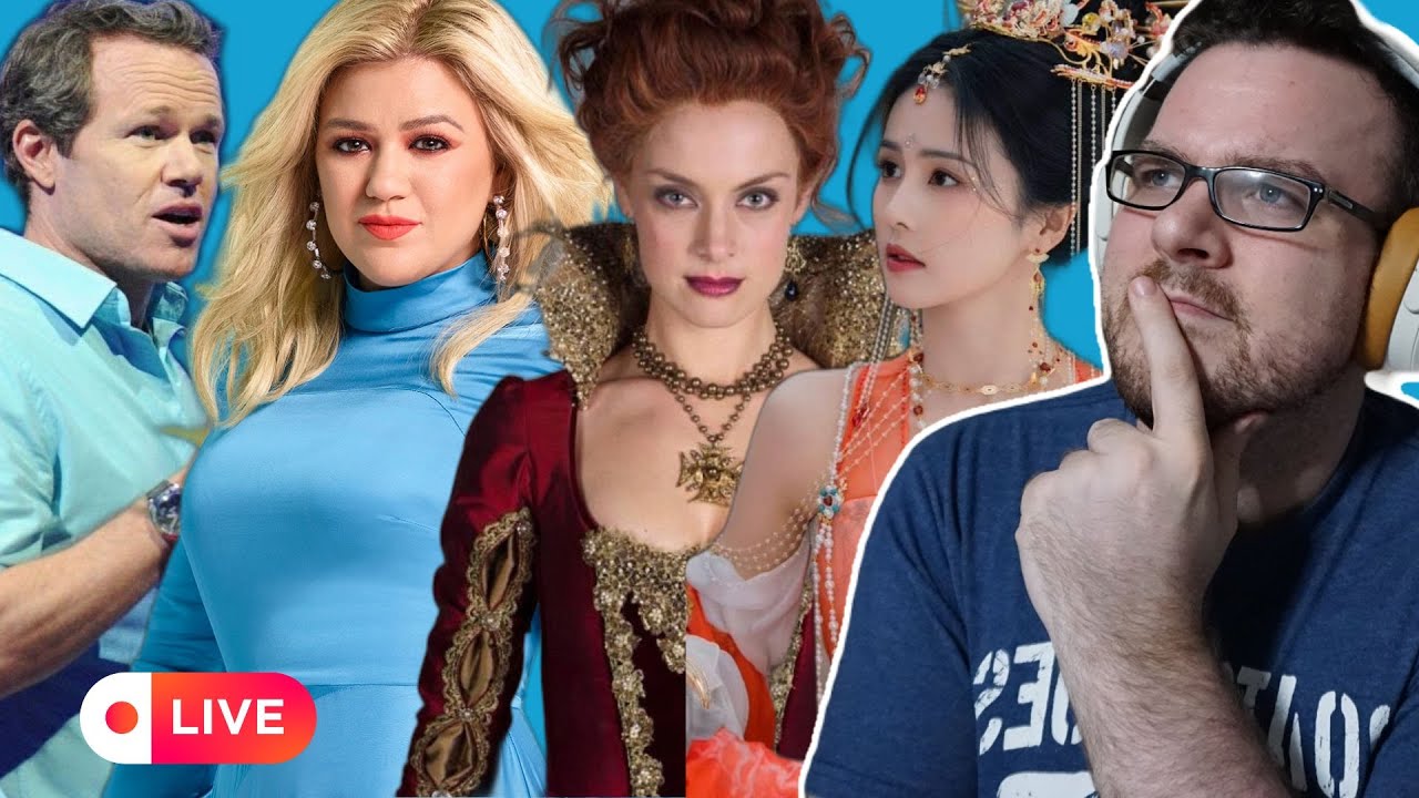 Reacting to Reign, Tudors, Kelly Clarkson, Smosh, Till the End of the Moon, & Rives edits! | LIVE