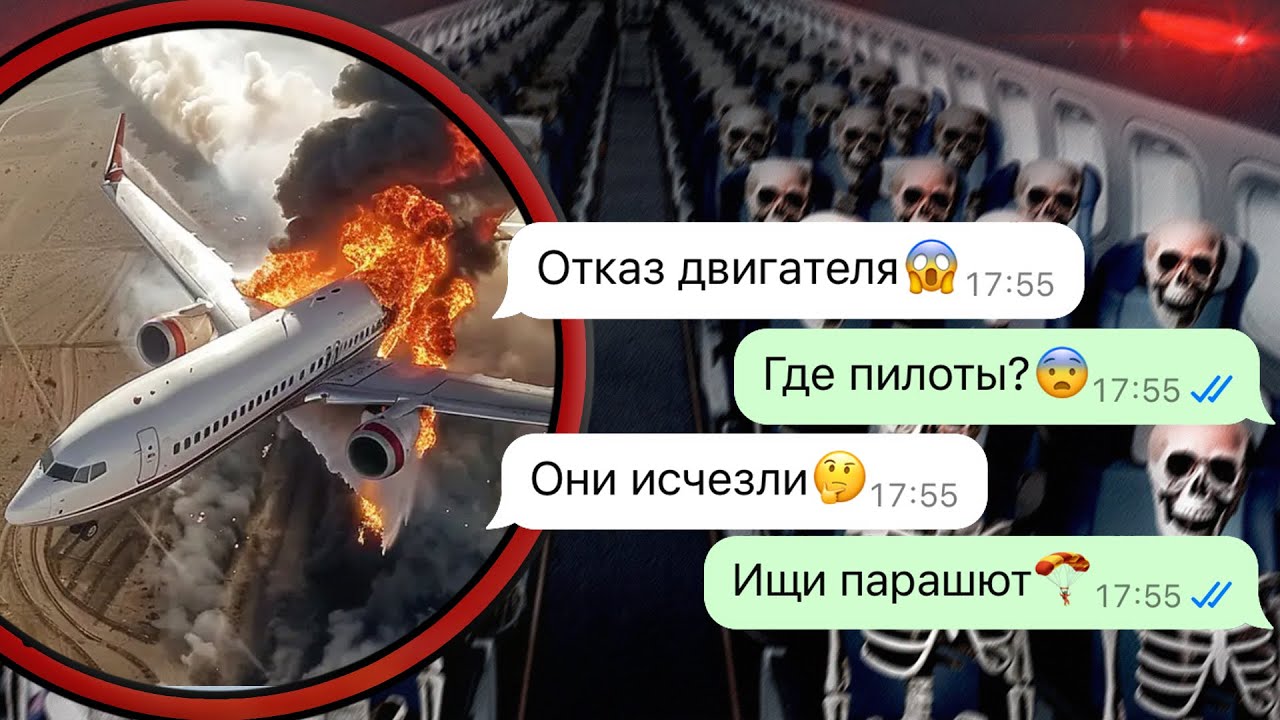 наш самолет исчез и вернулся через 5 лет