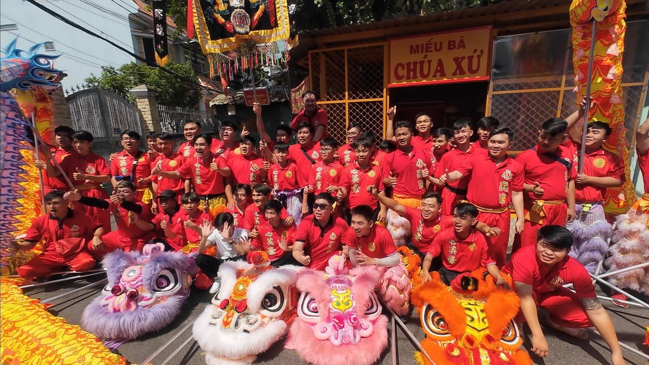 SÁNG 8/2/2026 ĐOÀN TÂM ANH HÀO MÚA LÂN DIỄU HÀNH KHAI QUANG ĐIỂM NHÃN KỶ NIỆM 19 NĂM THÀNH LẬP 