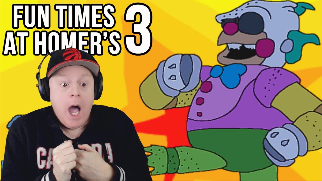 KRUSTY DESTROYS EVERTHING AND I GET BLAMED *ALL NEW* FUN TIMES AT HOMERS 3 FULL RELEASE | BAD ENDING