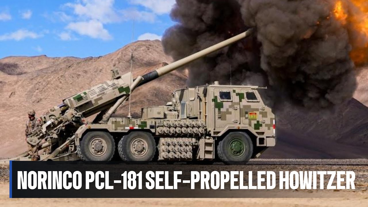 PCL-181 SPH: смертоносная китайская 155-мм гаубица, устанавливаемая на грузовик, способная поража...