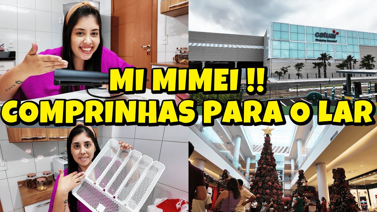 COMPRINHAS - FOMOS CONHECER O CATUAÍ SHOPPING O MAIOR SHOPPING DE CASCAVEL PR
