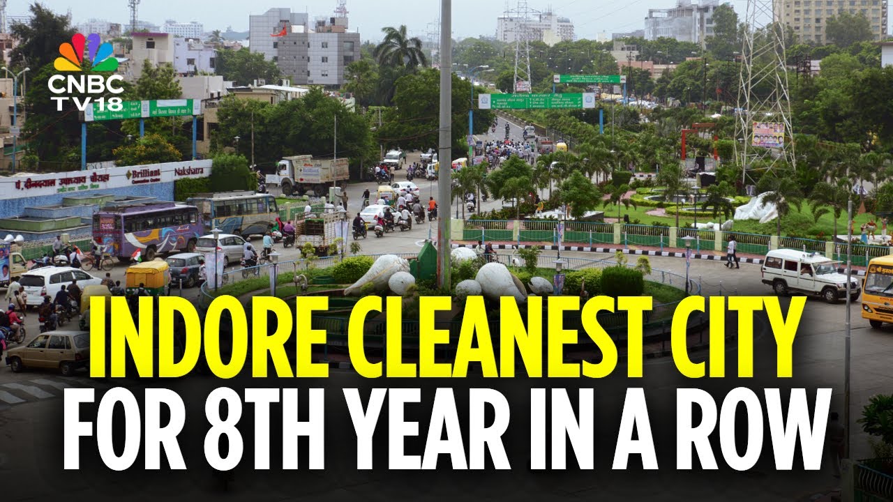 Indore Retains Its Top Spot As India's Cleanest City | Indore Clean City | N18V | CNBC TV18