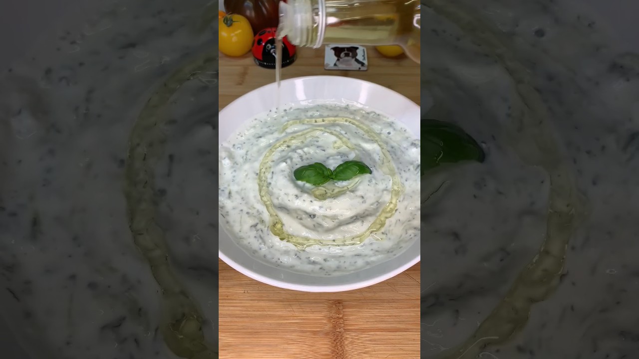 👩🏼&zwj;🍳Recette : 🇬🇷 Tzatziki🥒🇹🇷  #asmr #food #eat #cooking #cook #recipe #greek #satisfying #tzatziki