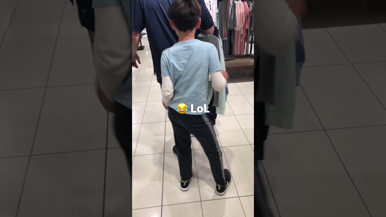 When you were going through the women's lingerie section😂 LoL this is what happens.