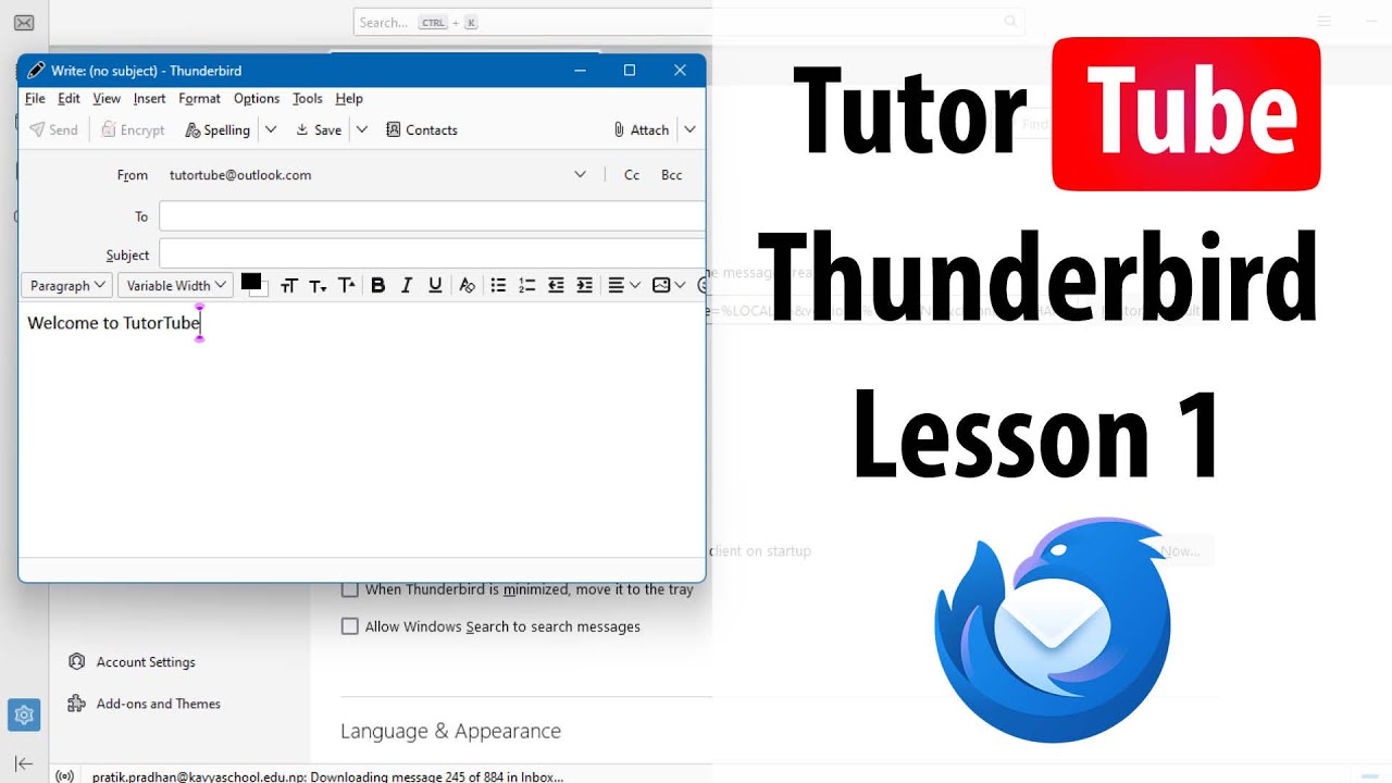 Thunderbird &mdash; Урок 1 &mdash; Настройка Thunderbird