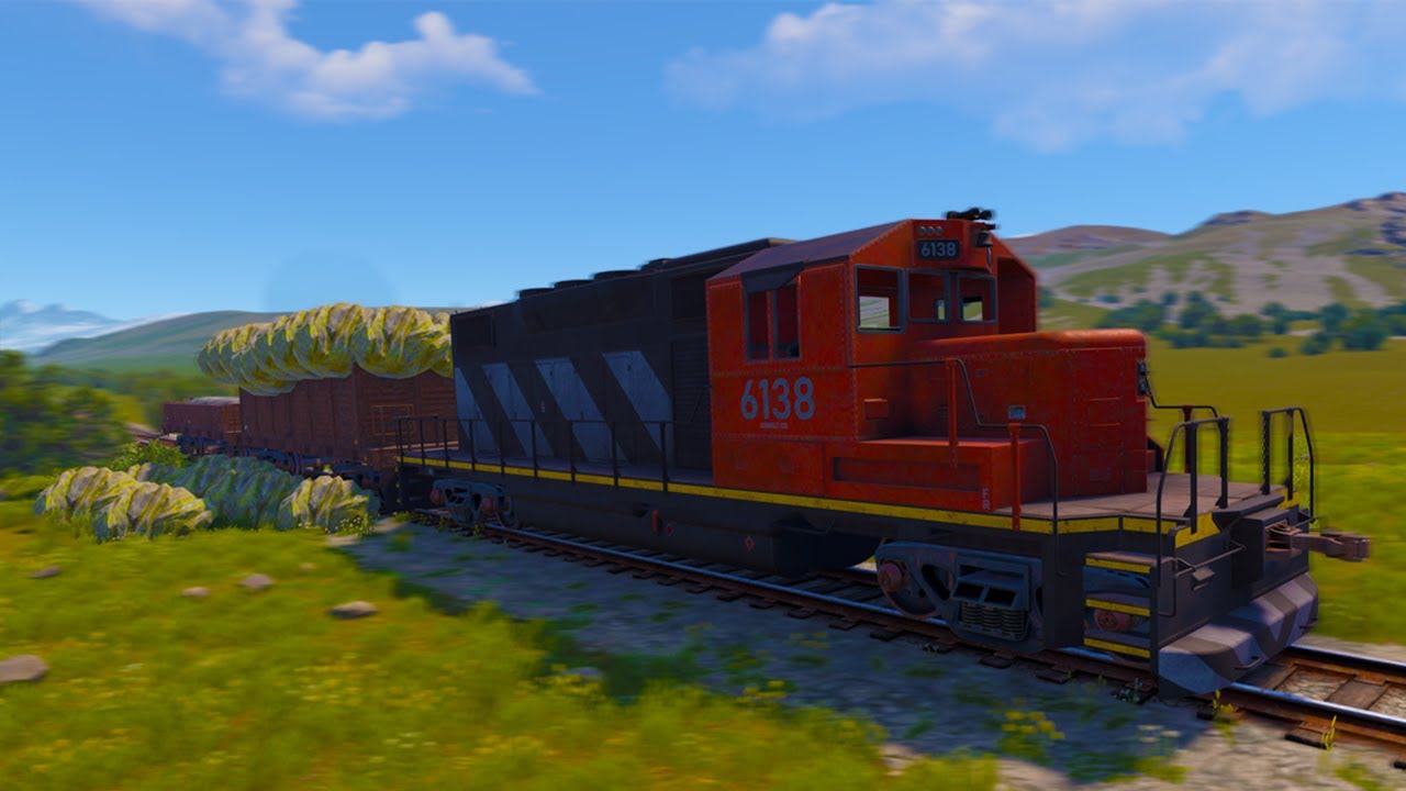 how the train made me RICH in rust!!!