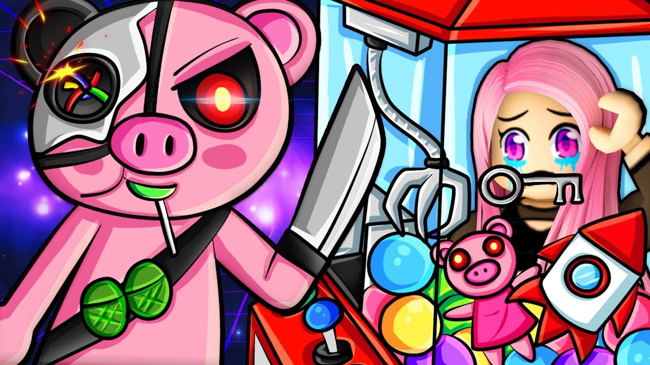 Мы застряли в Roblox Piggy Mall!