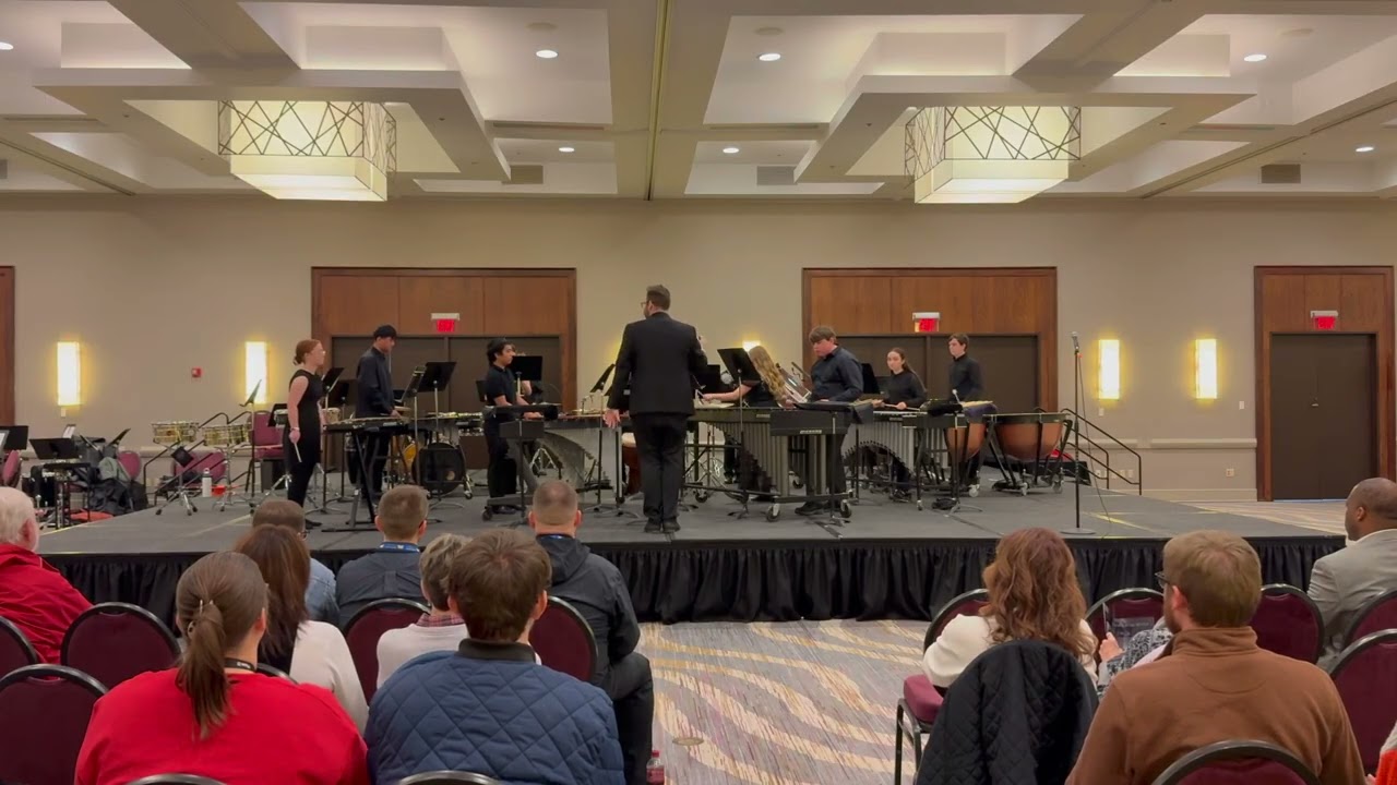 BGJHS Percussion Ensemble 2026 KMEA Conference Performance