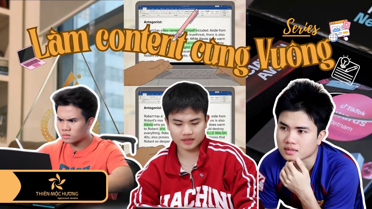 Làm Content Cùng Vuông - Tập 3: Nói lái chữ Trầm mà muốn trầm tư luôn