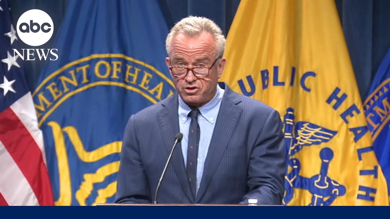HHS Sec. Robert F. Kennedy Jr. outlines the findings from a new CDC report on autism diagnoses