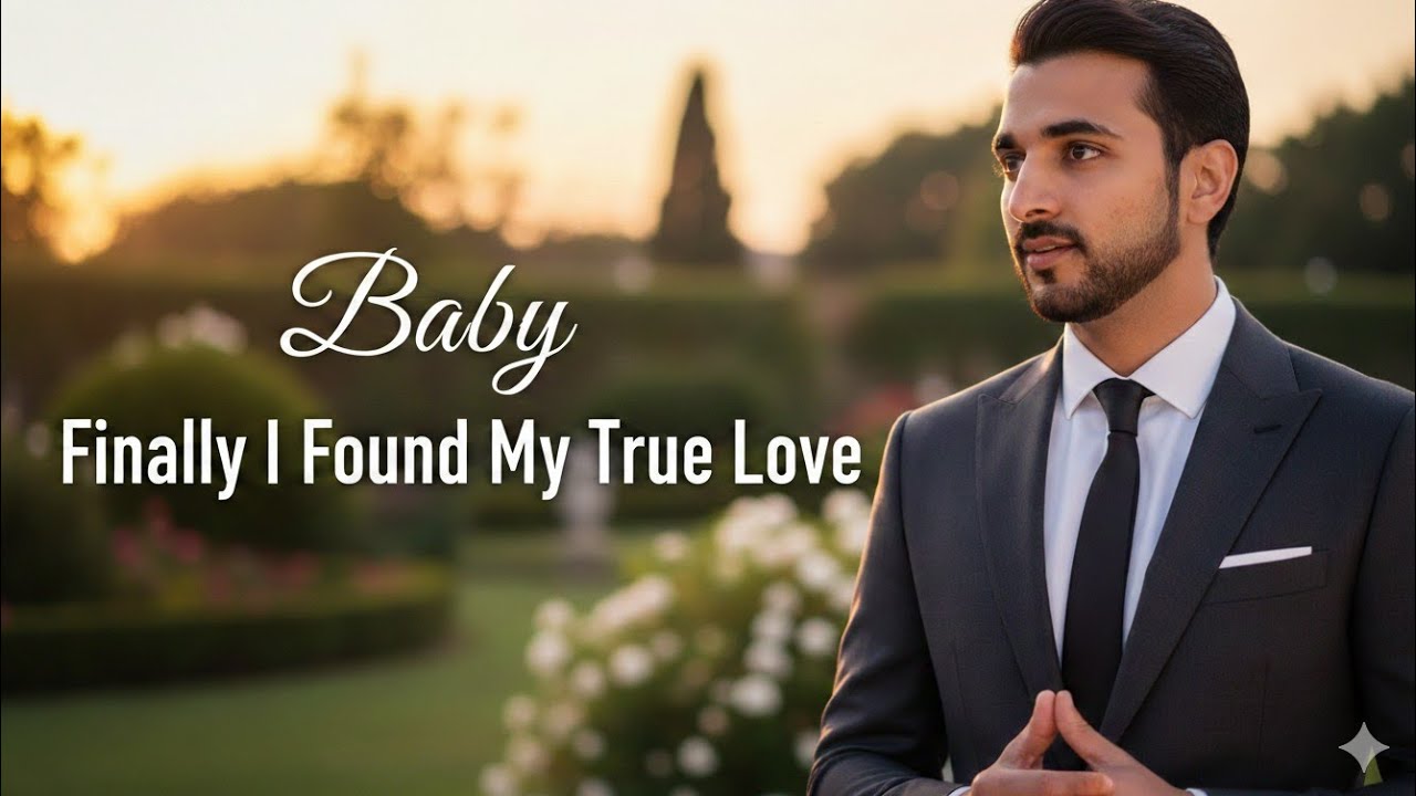 Baby finally I found my true love| today English poems| royal family| #arabroyalfamily 