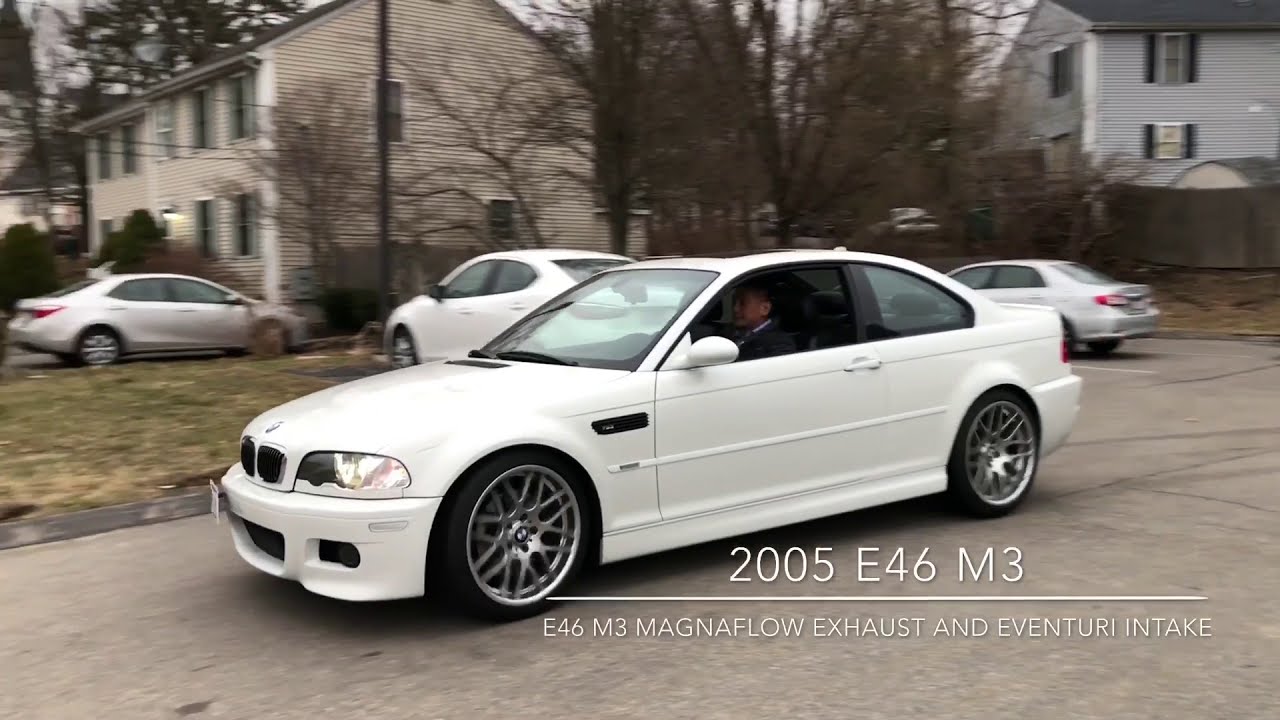 E46 M3 MagnaFlow exhaust and Eventuri Intake