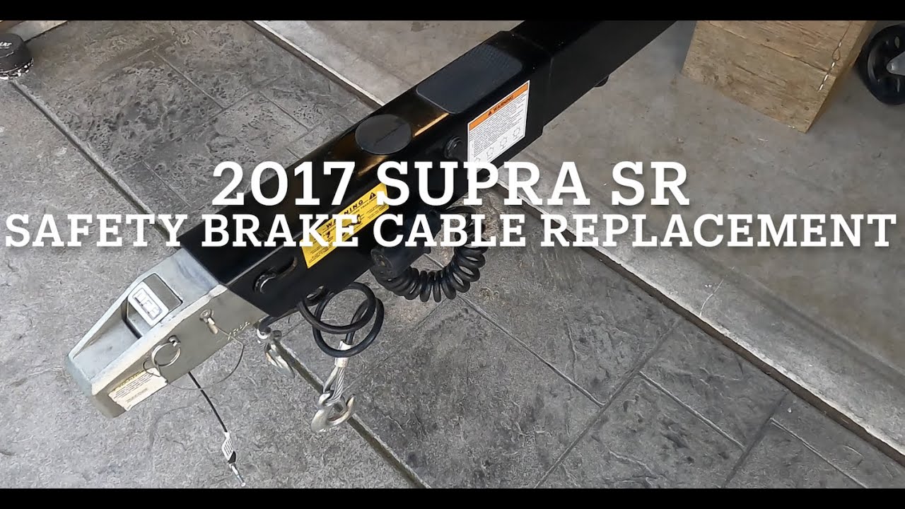 Boat Trailer Safety Brake Cable Replacement