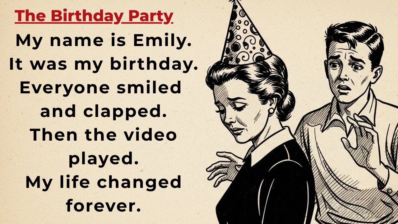 Learn English through Stories Level 3 🔥The Birthday Party | English Listening Practice
