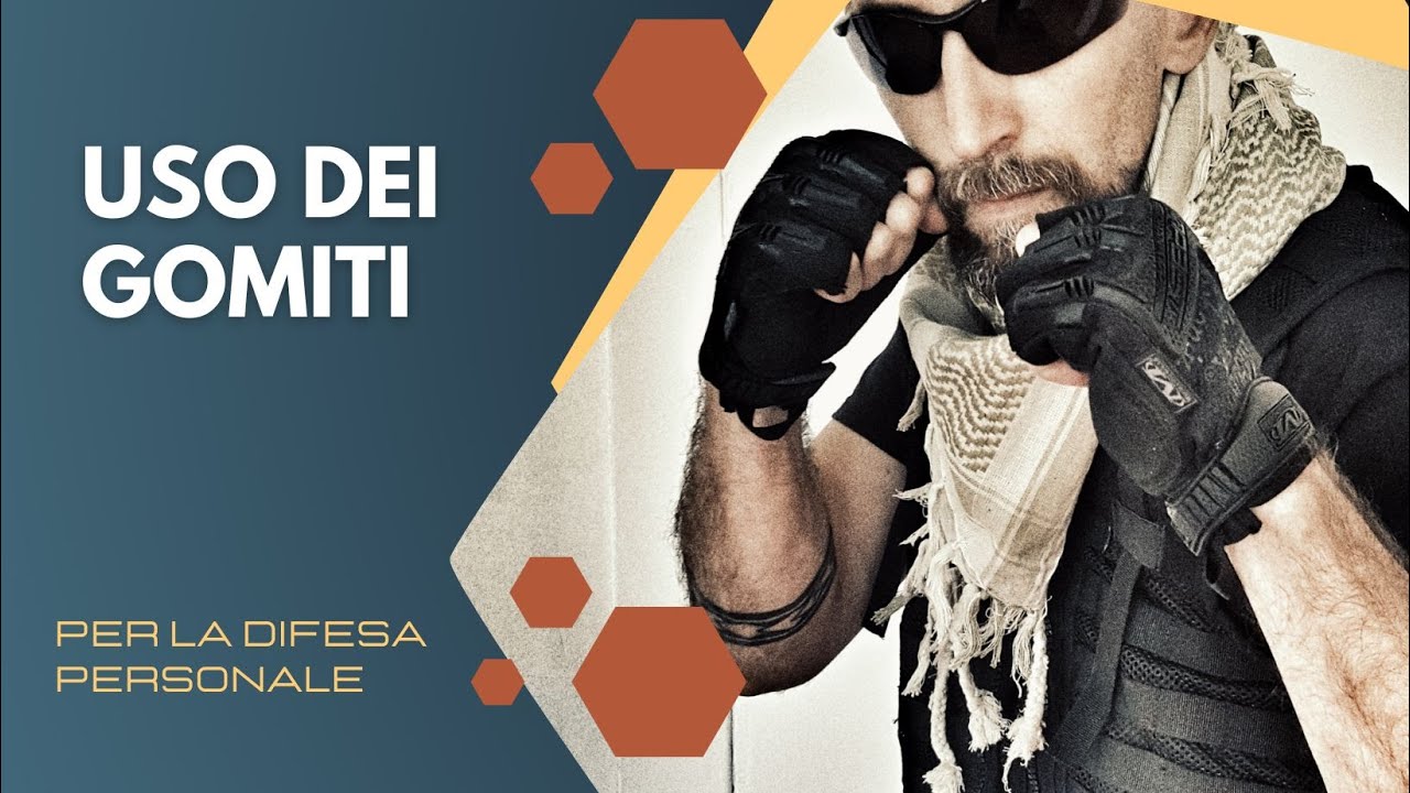 DIFESA PERSONALE - Uso dei gomiti per il combattimento da strada e Krav Maga