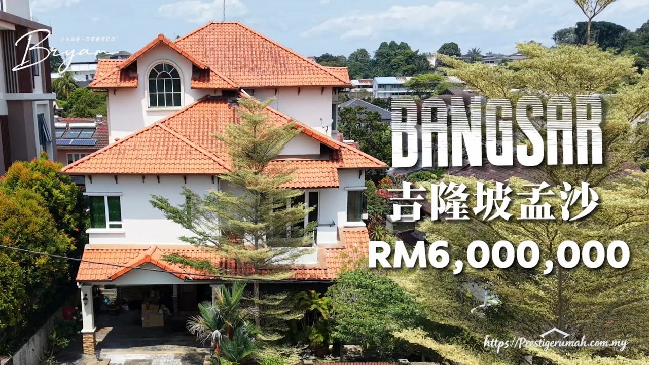 Luxury 2.5-Storey Freehold Bungalow in Bangsar, KL – RM6M | Gated & Guarded | 5+2 Bedrooms