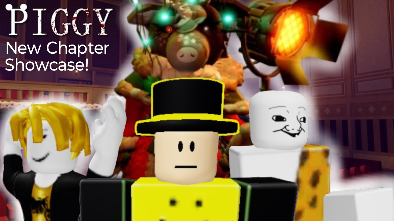 Playing the New Piggy Book 2 Map + New Skin Showcase (ft. @Lucasgao19_reborn  @PicklesTheMusicLiker )