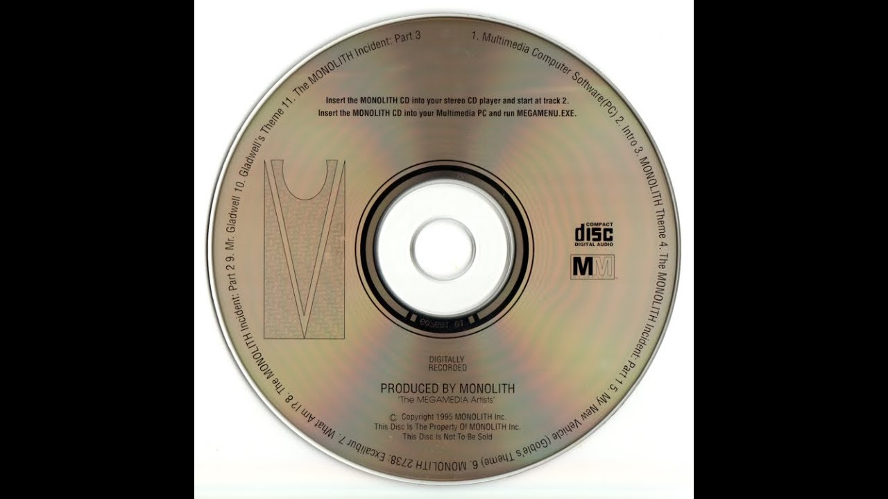 The MONOLITH CD